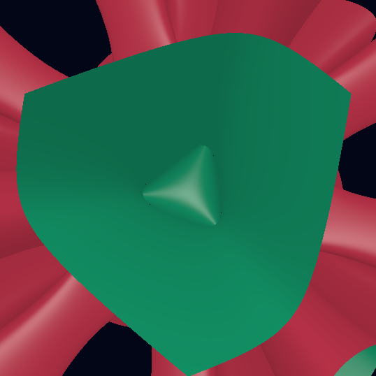 Barth Sextic 3D algebraic surface