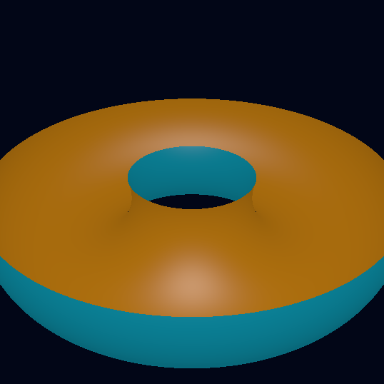 Algebraic Torus 3D algebraic surface